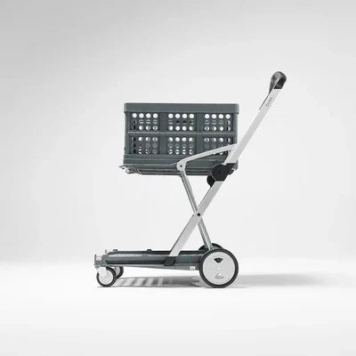 Carrinho de Compras Dobrável e Portátil Multifuncional